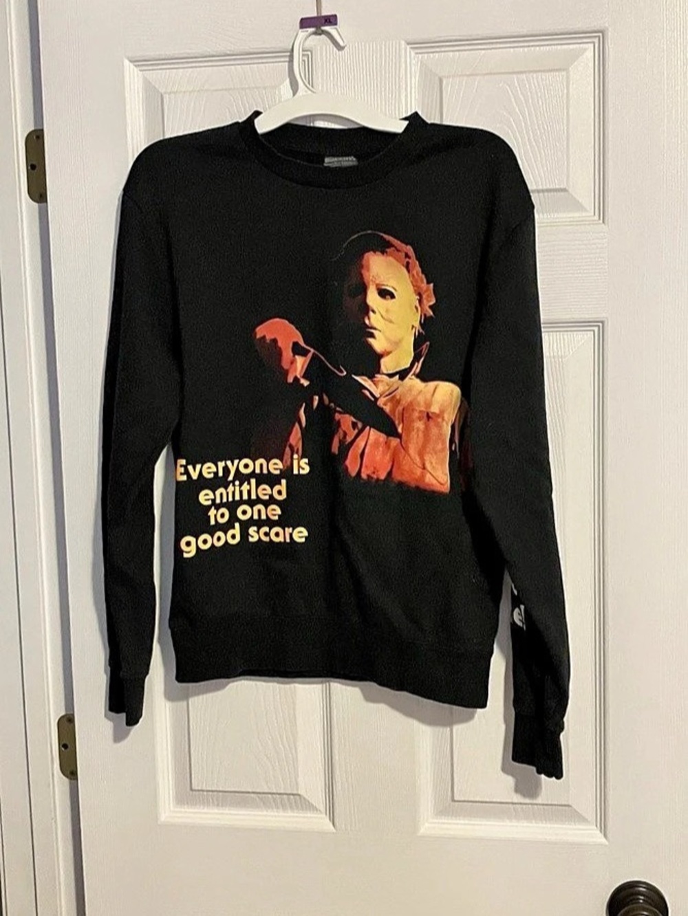 Halloween John Carpenter's Halloween Long Sleeve Graphic Tee in Black Size Small